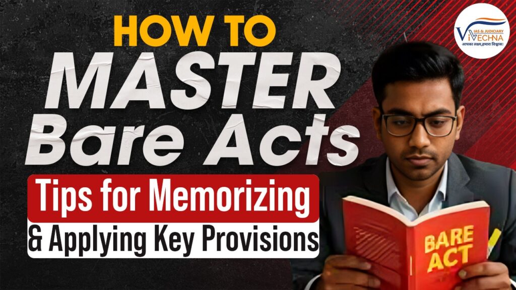 Master Bare Acts for Judiciary Exams