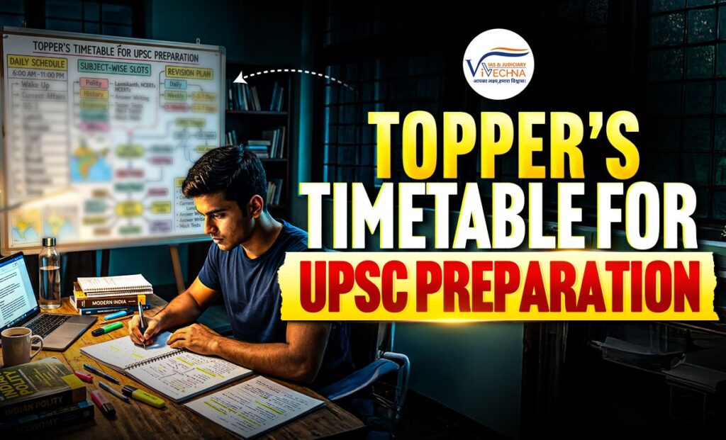 Time Table for UPSC Preparation 2026