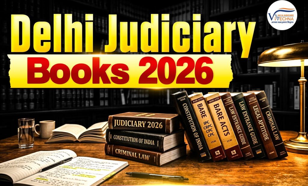best books for delhi judiciary exam preparation 2026