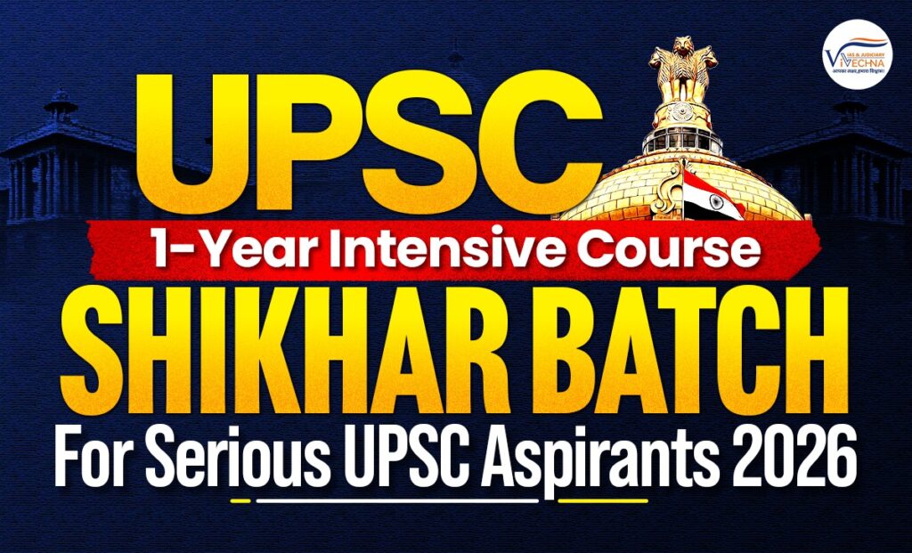 UPSC 1-Year Intensive Course 2026 preparation strategy Shikhar Batch