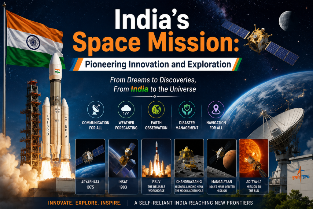 India’s Space Mission: Pioneering Innovation and Exploration