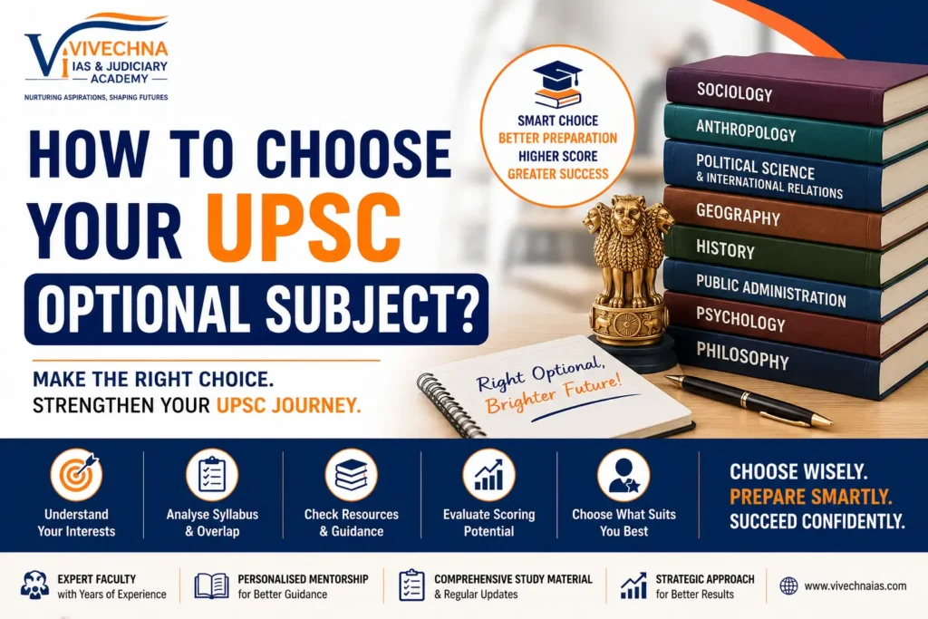 How to Choose Your UPSC Optional Subject