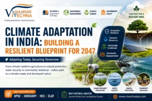 Climate Adaptation in India for UPSC GS Paper 3, Environment & Ecology Notes