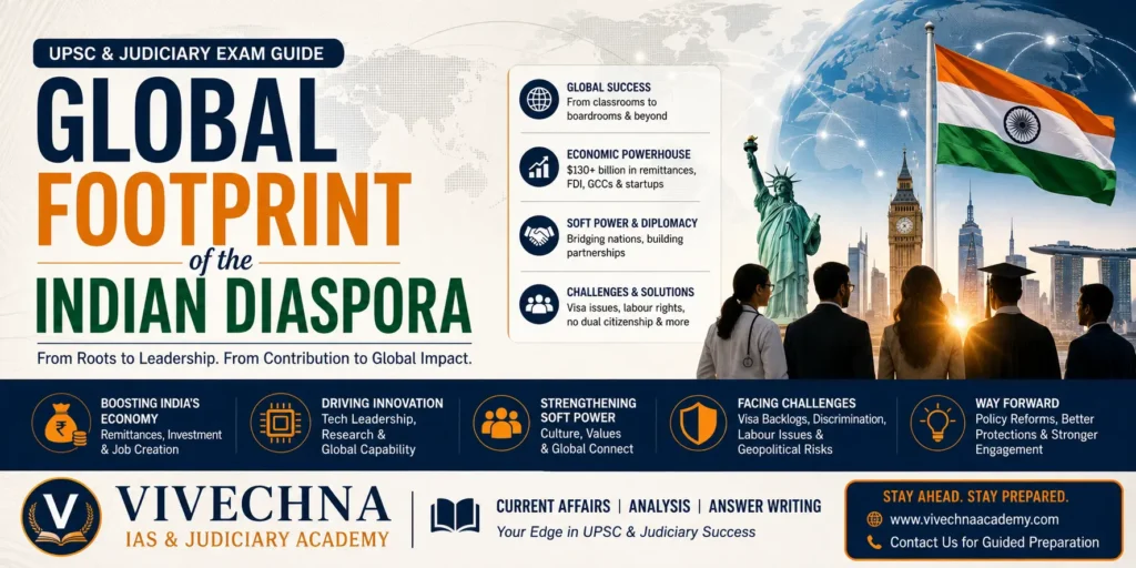 Global Footprint of the Indian Diaspora - Vivechna IAS