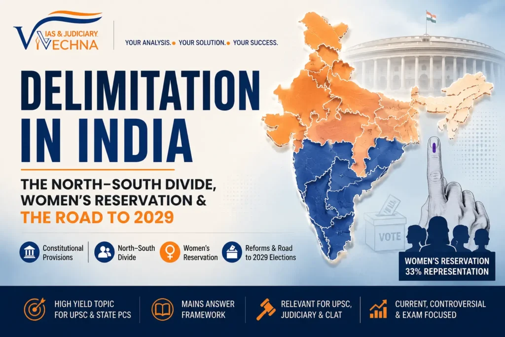 Delimitation in India North South Divide Women’s Reservation & 2029